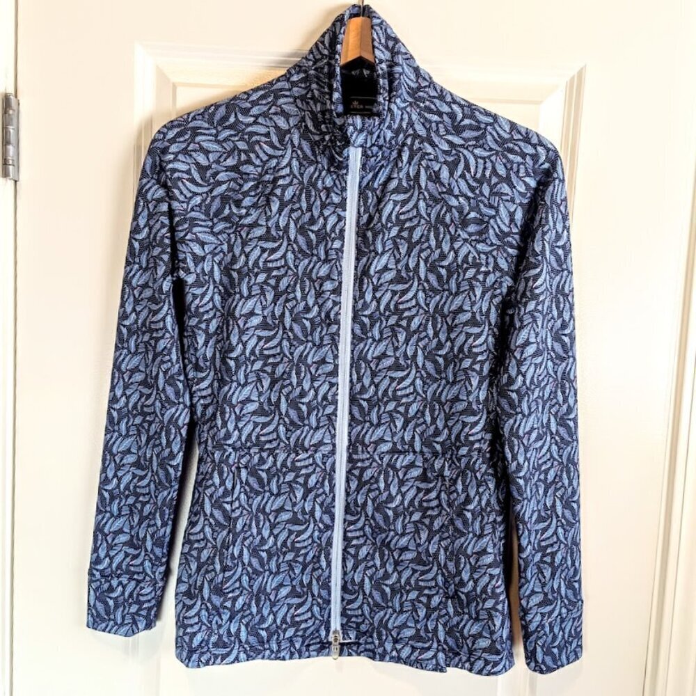 Peter Millar Blue Crown Sport Full Zip Jacket